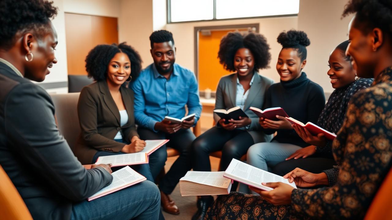 Youth mentoring session