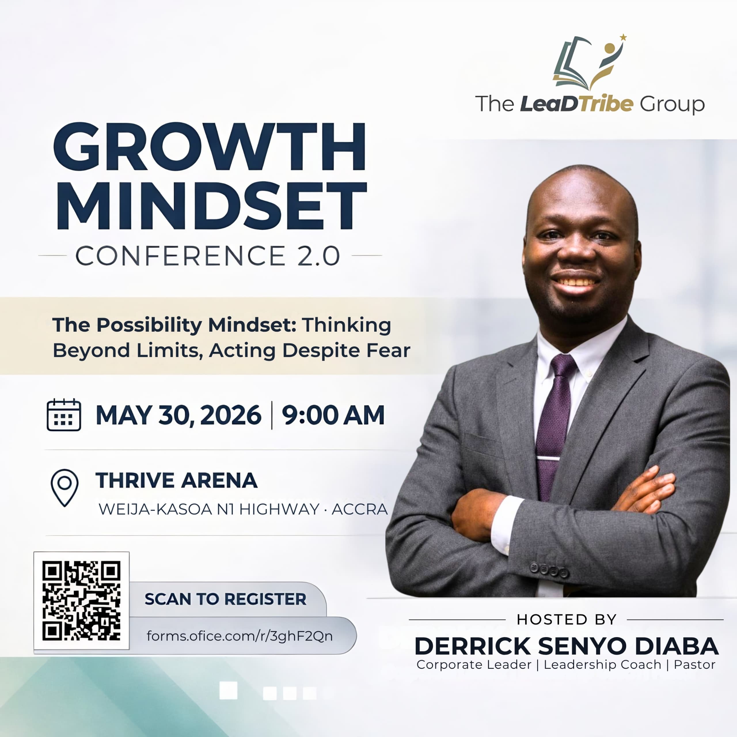 The Maiden LeaDTribe Seminar Flyer